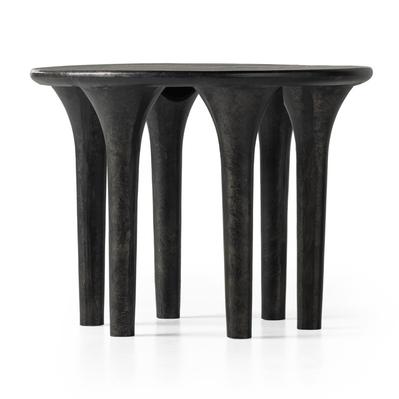 Kelden End Table, Raw Black