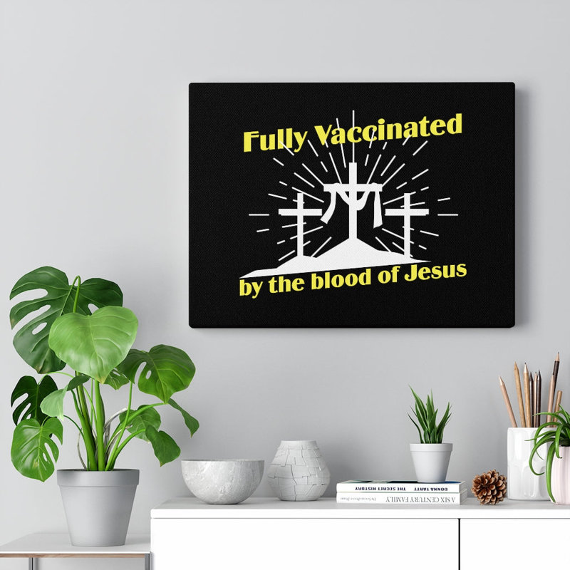 Blood Of Jesus - Wrapped Canvas Print, 61cm H x 76cm W