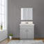 Meuble-lavabo de 25 po avec plateau, prêt à assembler, Sherwin Williams - Design House, 584722-1278103884-1278103885