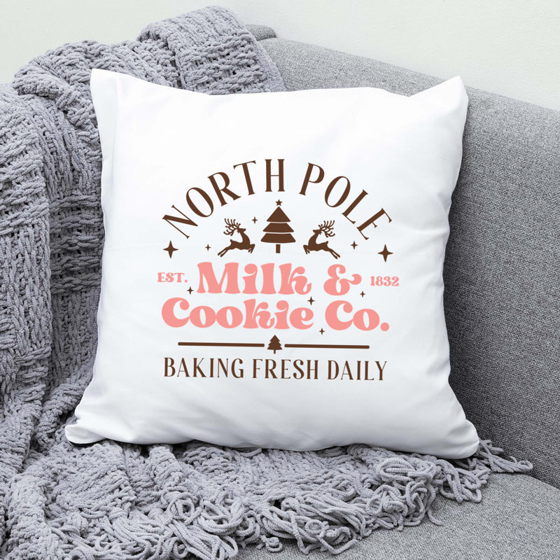 Christmas-10_2 Reversible Throw Pillow, 14" x 14"