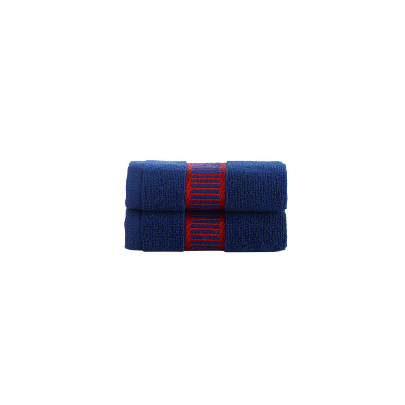 Turkish Cotton Midweight Washcloth, Navy