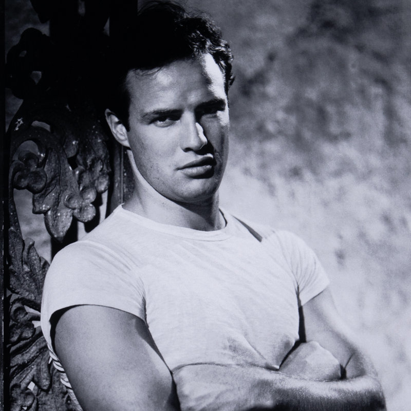 Marlon Brando Print by Getty Gallery, 24" H x 18" W x 1.5" D