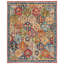 Samarkand 123 Area Rug In Blue / Red-1713420138