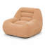 Chaise longue en velours côtelé avec accoudoirs intégrés en velours côtelé