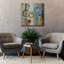  «Bubble Graffiti 2» par Silvia Vassileva, art mural sur toile, 37 po x 37 po
