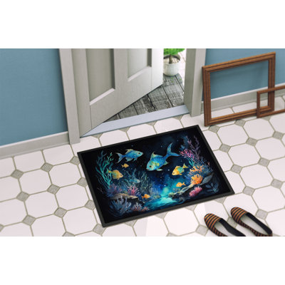 Bioluminescent Fish Doormat