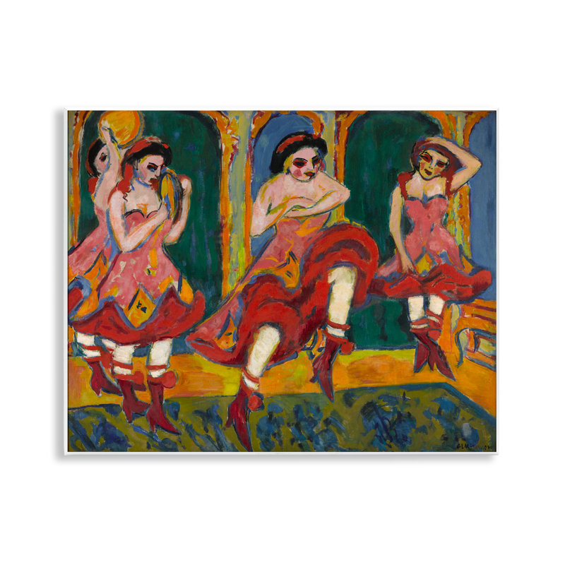 Art classique sur plaque, danseurs classiques de czardas par one1000paintings