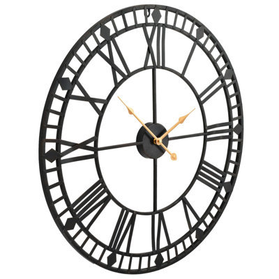 Hardison Metal Wall Clock