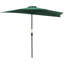 Parasol de marché en demi-rond de 9 pi Marty