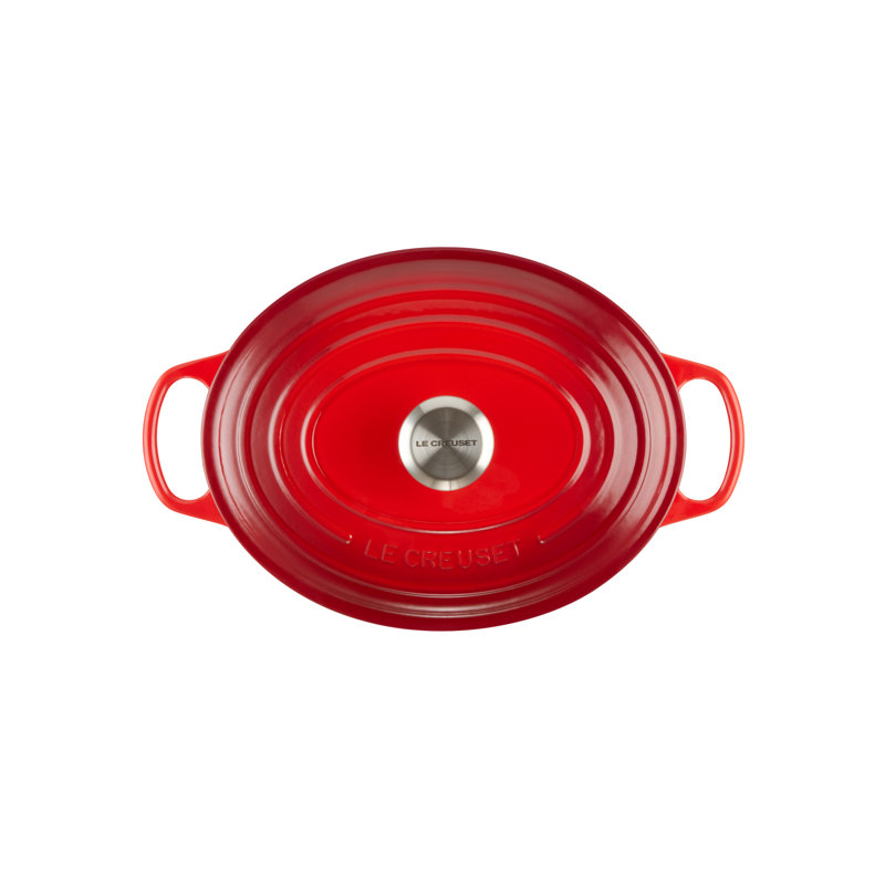 Le Creuset Enameled Cast Iron Oval Dutch Oven with Lid, 6.75 quarts, Marseille
