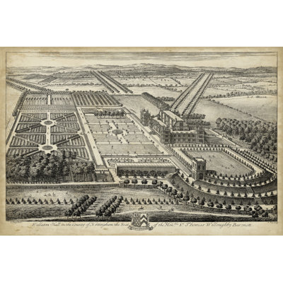 Wollaton Hall - Wrapped Canvas Print