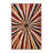 Washable Sun Rays Hawaiian Area Rug-1078752105