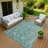 Machine Washable Indoor/Outdoor Derrick ACN2232 Global Rug-567111352
