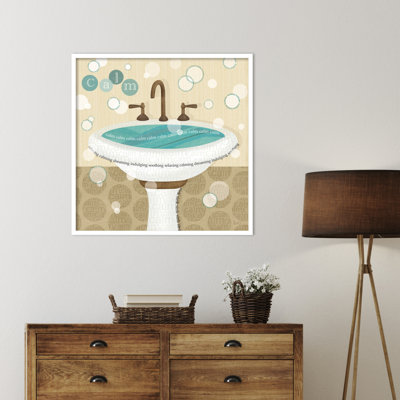 «Bathroom Bubbles I» par Véronique Charron