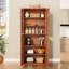 Armoire de rangement moderne en bois cannelé Kitchen Pantry-1079712185