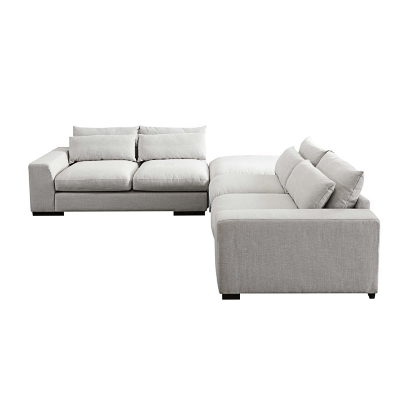 Canapé modulaire 3 pièces Makaelynn
