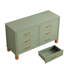 Commode double 6 tiroirs en bois robuste-1367961087