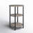 Mauch Round End Table with 3-Tier Storage Shelves-592846696