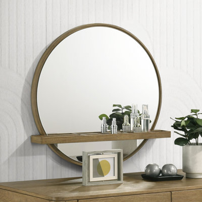 Miroir de salle de bain rond rond