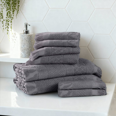 Ensemble de serviettes de bain 8 pièces Blue Nile Mills