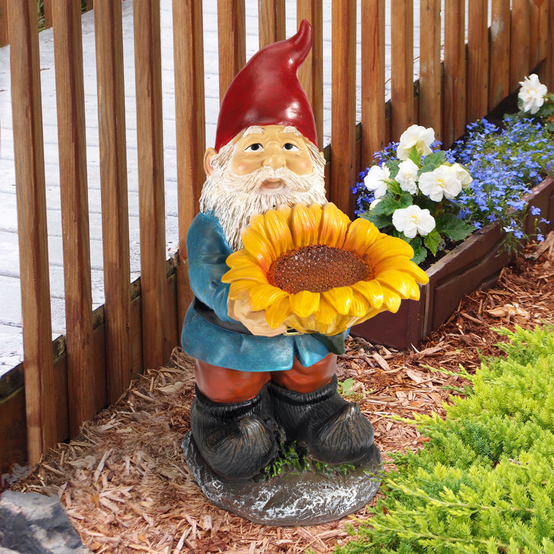 Statue gnome tournesol Sammy
