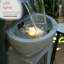 Fontaine de bassin avec lumières DEL