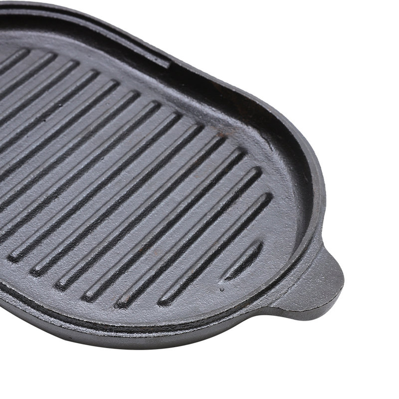 Forst 15cm Cast Iron Grill Pan / Griddle Set