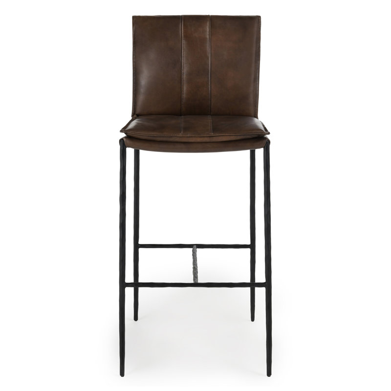 Mayer 26 Counter Stool Antique Brown, Bar Stool (31" Seat Height), Brown