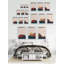 To The Dunes by Marmont Hill - 3 Piece Single Picture Frame Painting-87414687