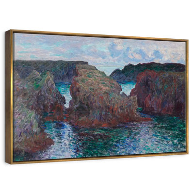 Rochers de Belle-Île à Port-Goulphar, 1886