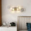 Élégante lampe murale fleur de style français (ampoules G9 × 4 3 couleurs incluses)
