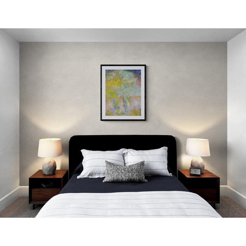 Allaire Garden Wall Print by Marsha Heller, Black Framed Paper, 31.25" H x 25.25" W