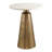 Delway Sumiya Antique Brass Accent Table