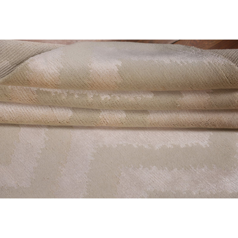 Tapis de style indien à chevrons 6 x 9