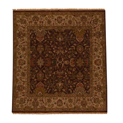 Hand Knotted Wool Oriental Area Rug