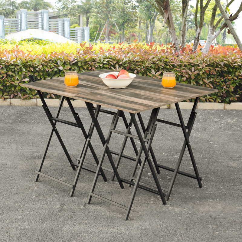 TV Trays For Eating Set Of 4 With Stand,Folding Snack Tray Table Set,Folding TV Dining Tables For Small Space