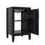 Armoire de meuble-lavabo en céramique de 20 po avec porte à fermeture silencieuse et rangement généreux-2041393137