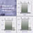 Jaedan Ombre Shower Curtain with Hooks Included-527778173-483759637