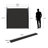 6.1 Ft H Composite Privacy Fence Panel With Post, Brushed Finish-113961255-113961258