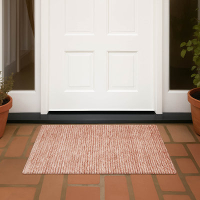 Machine Washable Indoor/Outdoor Chantille ACN2719 Striped Rug