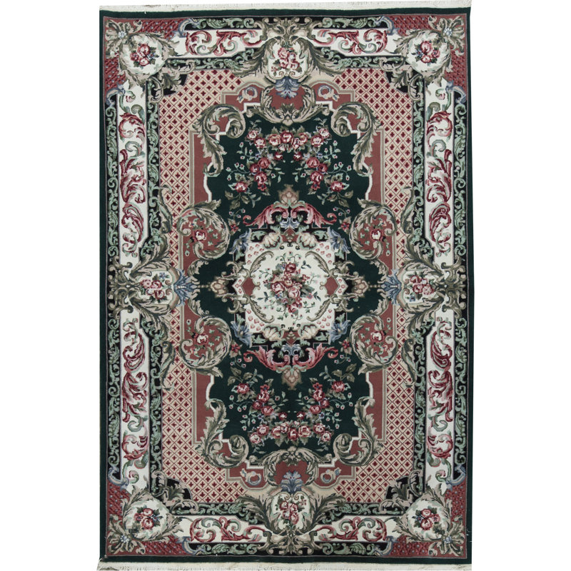 Sino Persian One-of-a-Kind Rectangle 6' X 9' Wool Area Rug in