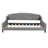 Modern Luxury Tufted Button Daybed, Full, Gray-1191617303