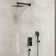 RainfallCascade 10" High-Pressure Balanced Shower System with 3-Setting  Hand Shower