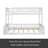 Twin XL Over Queen Bunk Bed With Ladder And Guardrails-748337407