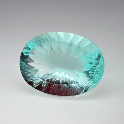 120.40 Carat Oval-Cut Fluorite