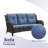 Bonia 72.44'' Wide Straight Patio Sofa with Cushions-780970602-786532859