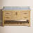 Gola 60'' Single Bathroom Vanity with Carrara Marble Top
