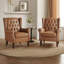 74 Cm Wide Tufted Armchair-2092282190
