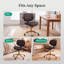 Fauteuil de bureau noir en cuir noir-2031001644