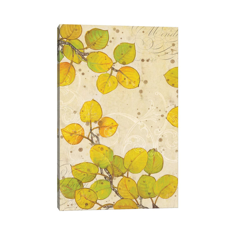 Turning I 1 Piece Wall Art on Canvas, 30.48 cm H x 45.72 cm W, Canvas
